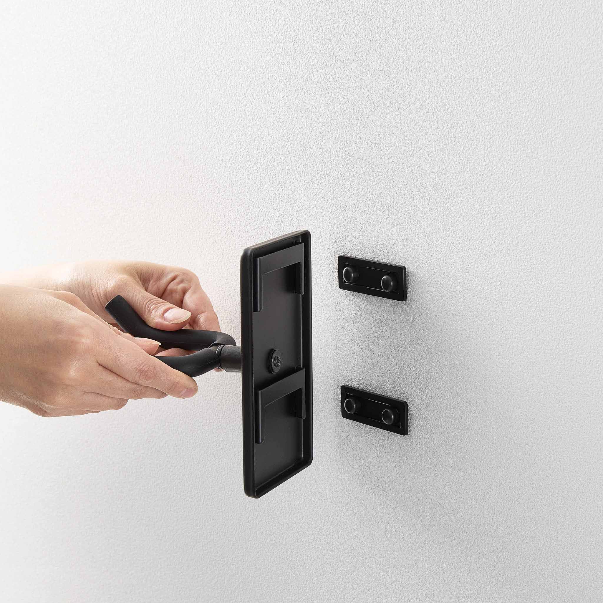 Adjustable Wall-Mounted Hair Dryer Holder - Image 19