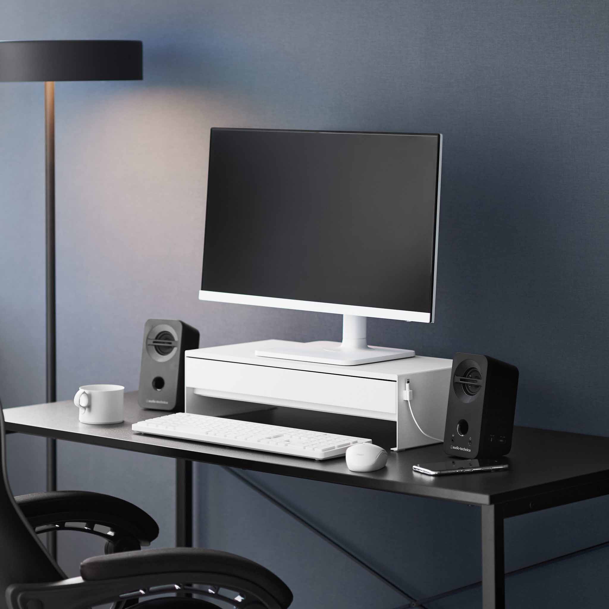 Monitor Stand with Drawer - Image 2