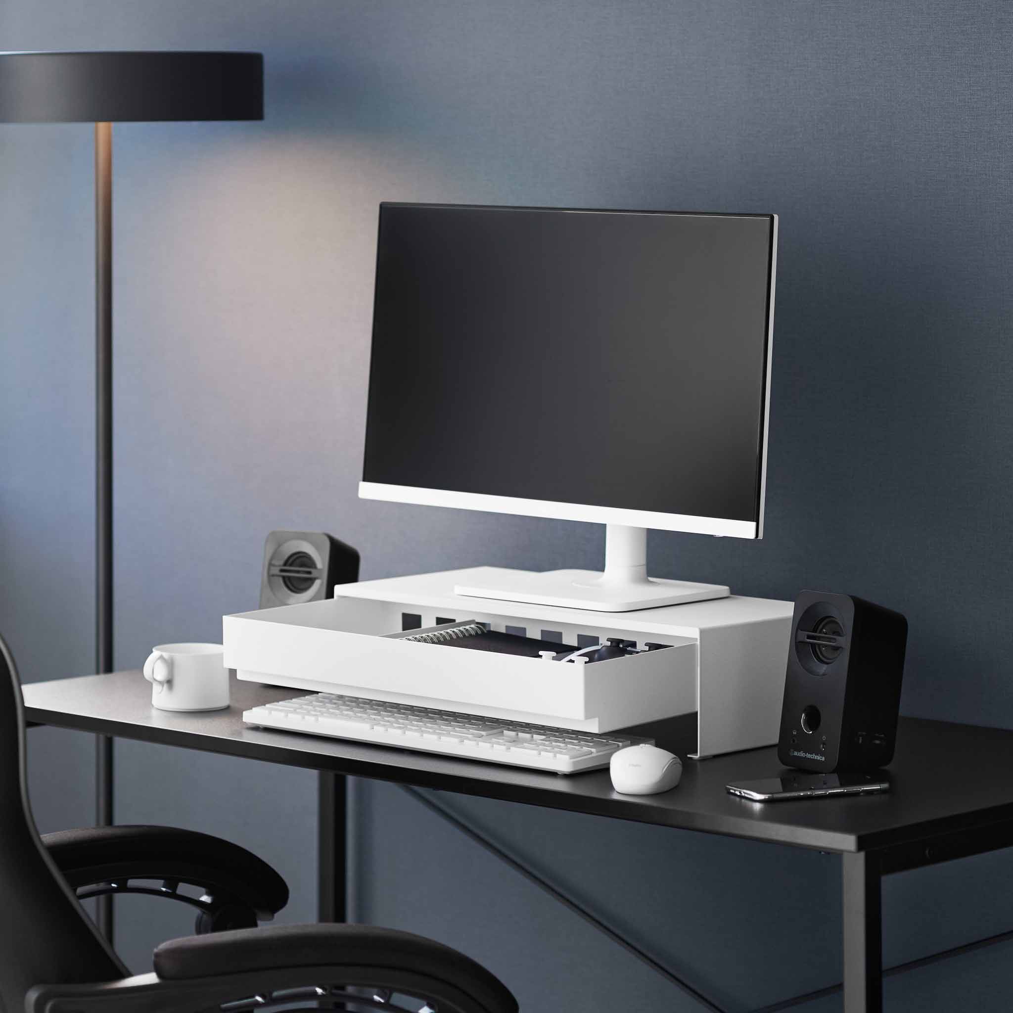 Monitor Stand with Drawer - Image 3