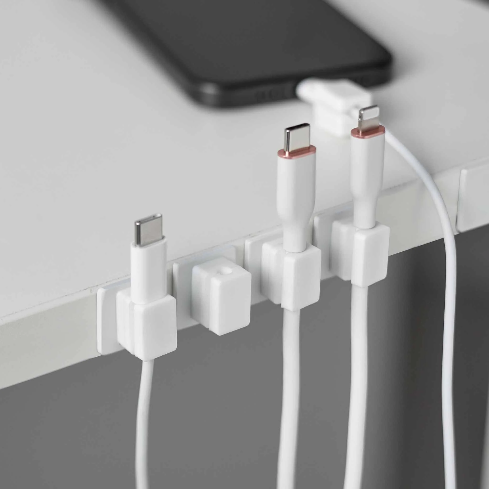 Magnetic Cable Holders with Base (Set of 5) - Image 2
