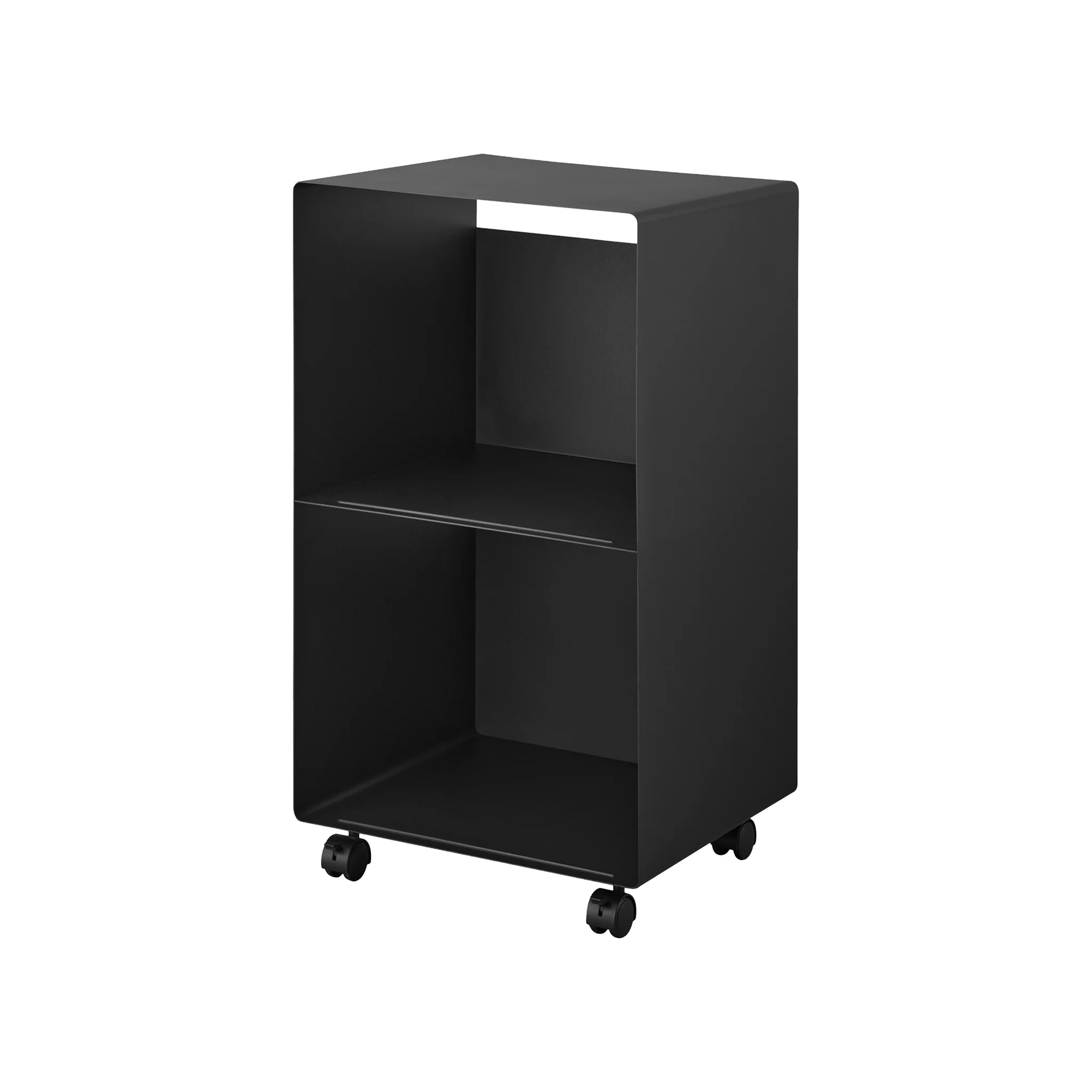 2-Tiered Record Rack with Casters - Image 8