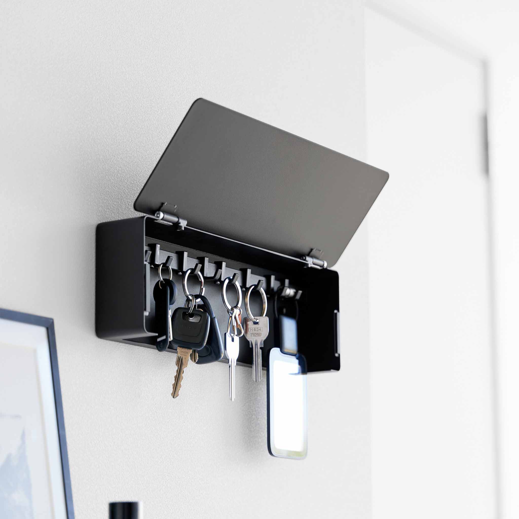 Wide Wall-Mounted Key Box - Image 15