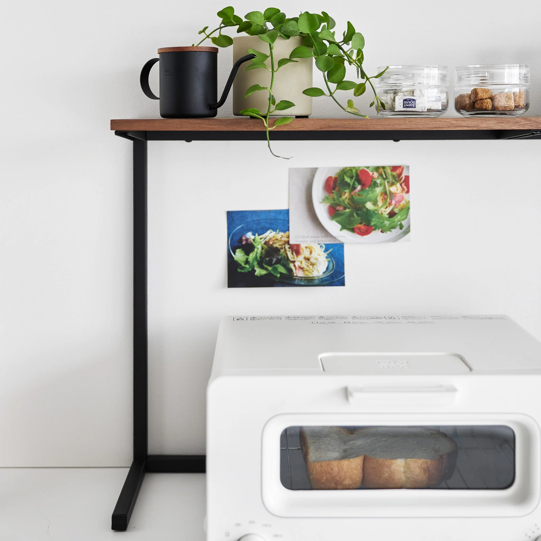 Wood-Top Kitchen Shelf - Image 12