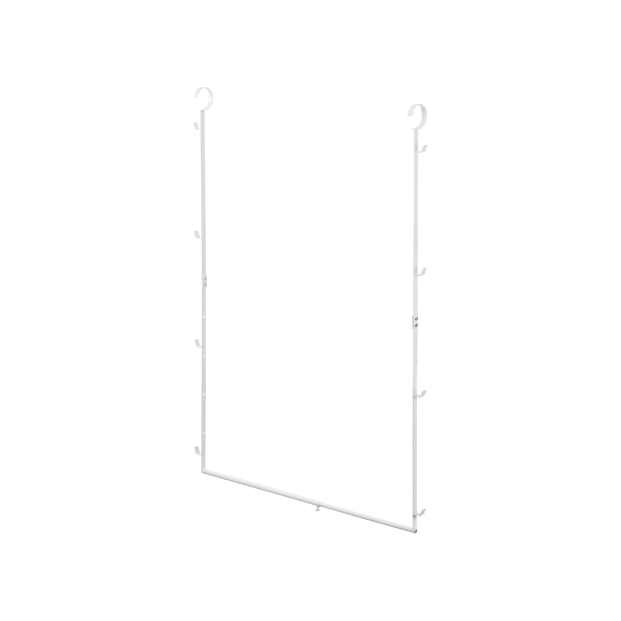 2-Tiered Extendable Closet Rack