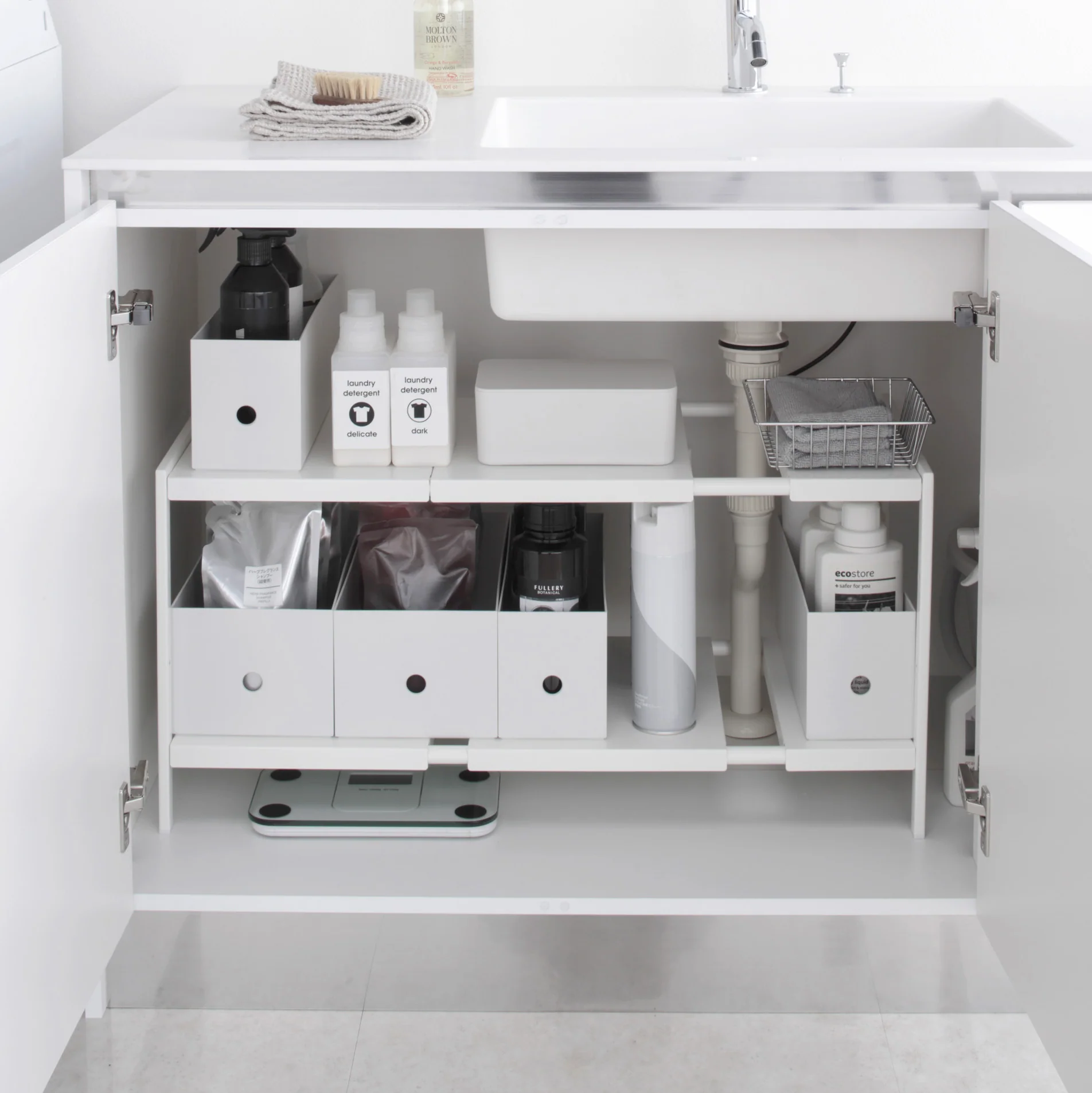 2-Tiered Extendable Under-Sink Organizer - Image 5