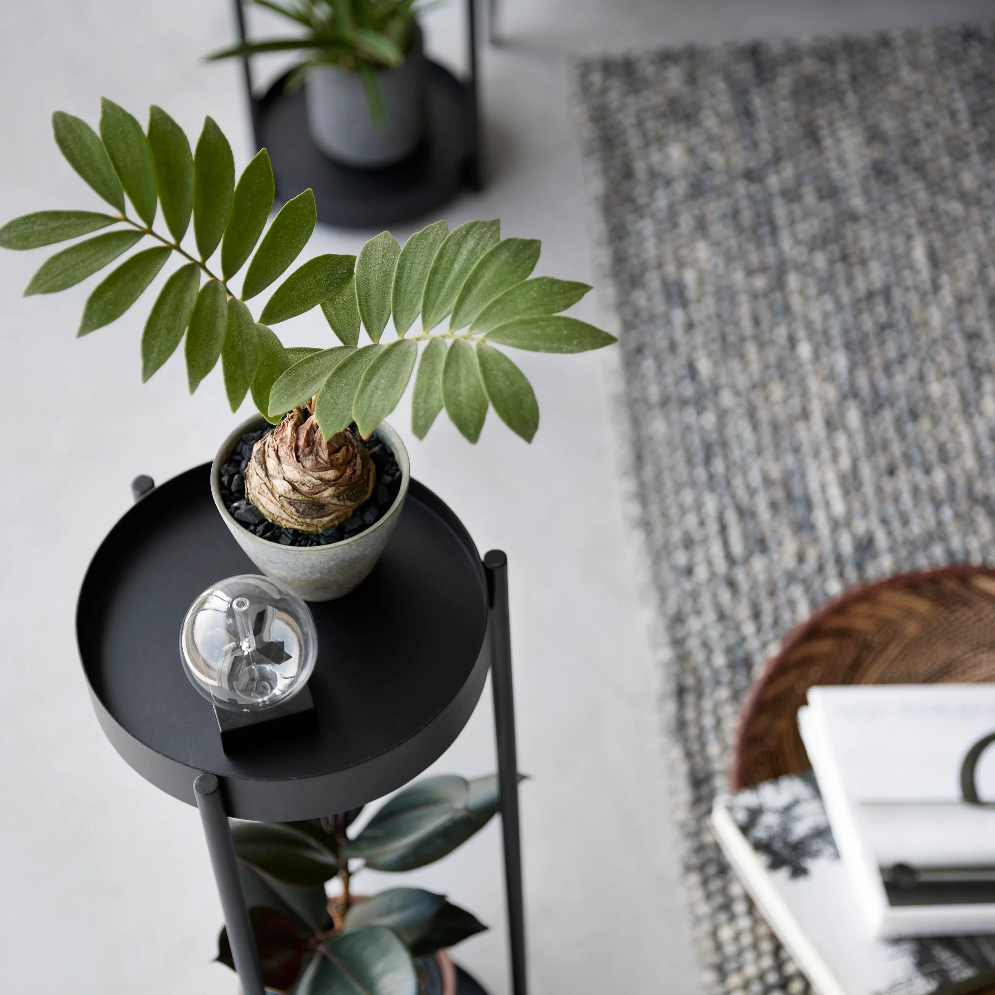 2-Tiered Plant Stand with Casters - Image 15