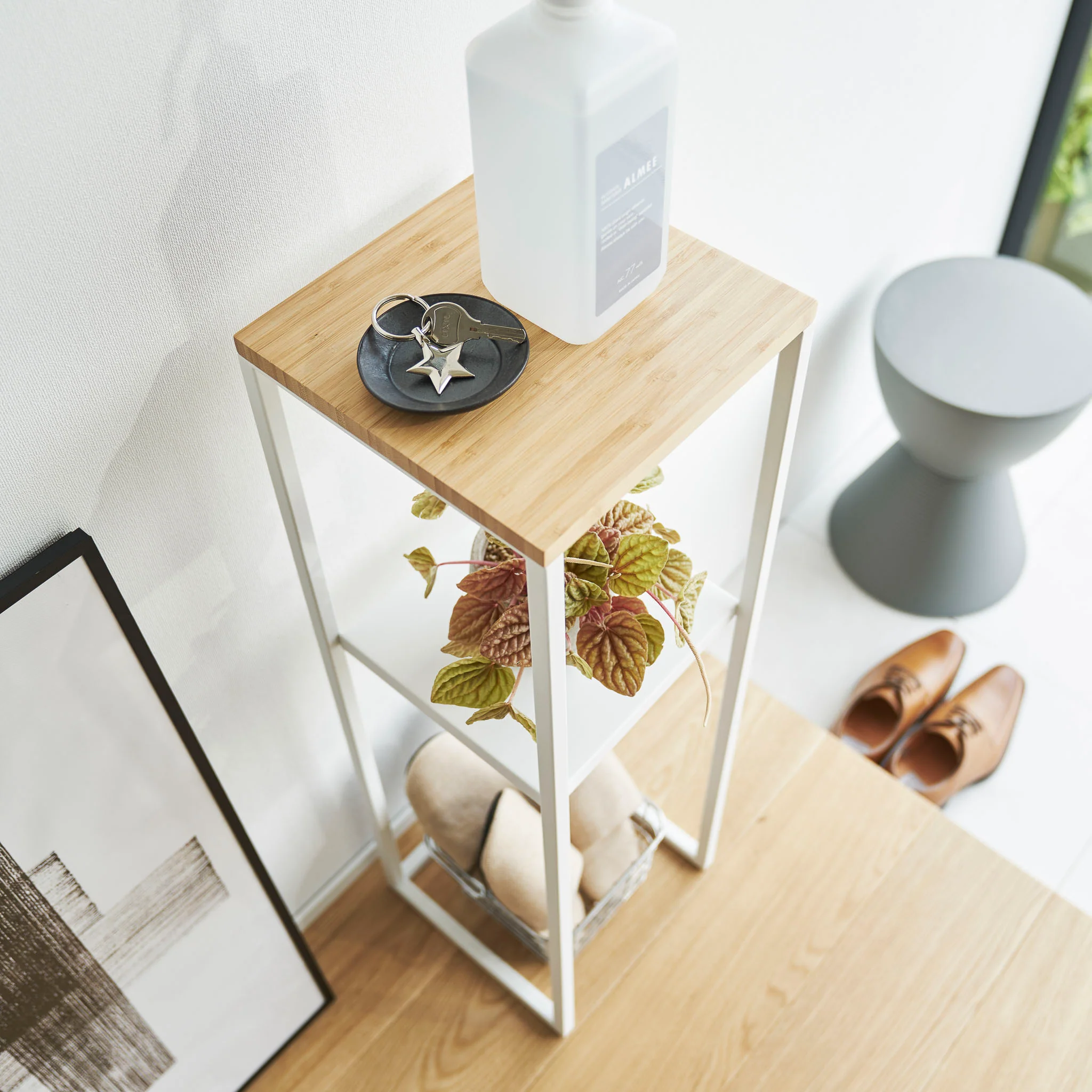 2-Tiered Wood-Top Shelf - Image 8