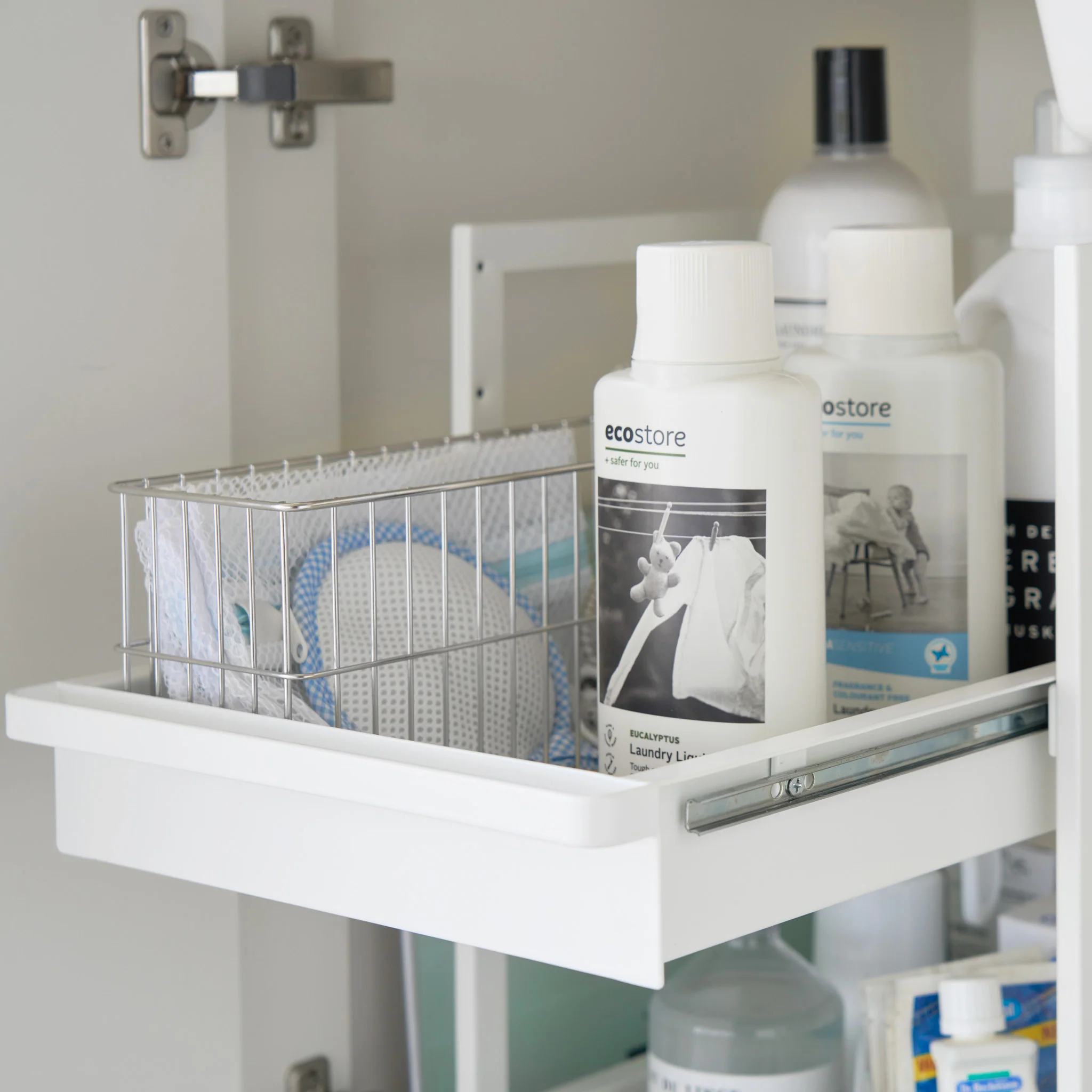 2-Tiered Sliding Under-Sink Organizer - Image 8