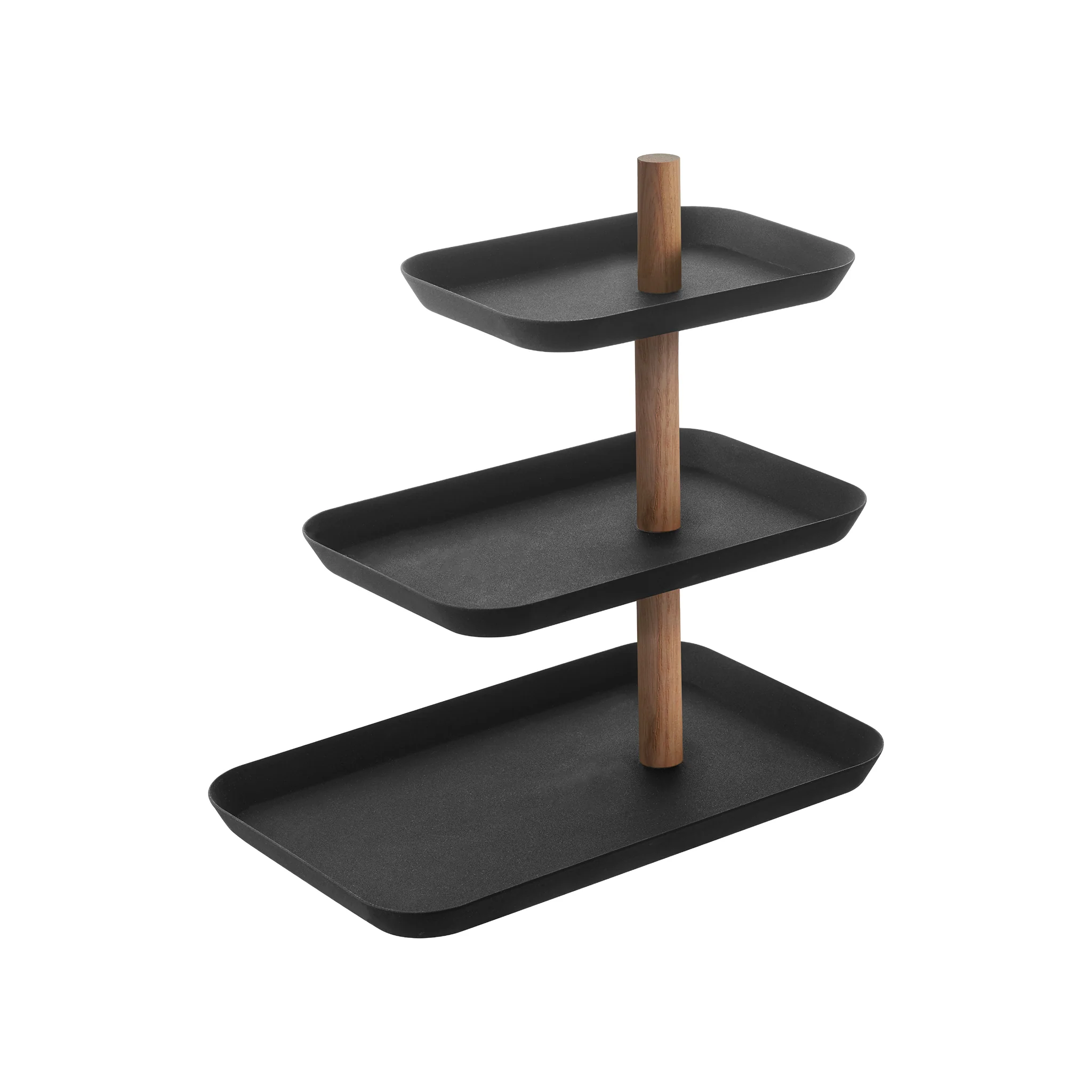3-Tiered Accessory Stand with Rotatable Trays - Image 14