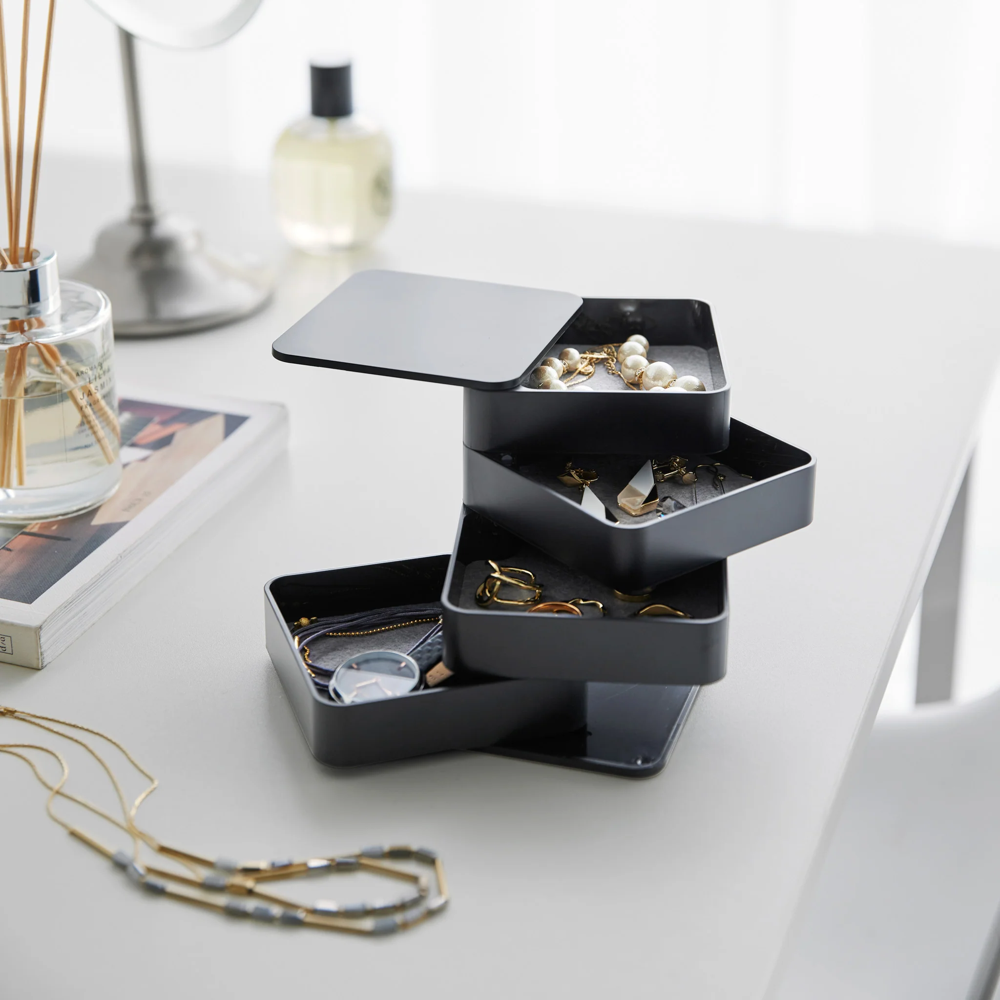4-Tiered Accessory Box Square - Image 11