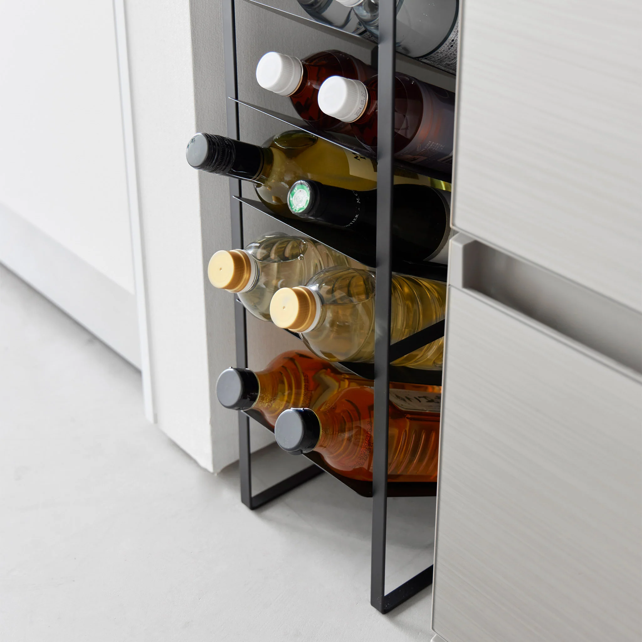 8-Tiered Wood-Top Bottle Rack - Image 20