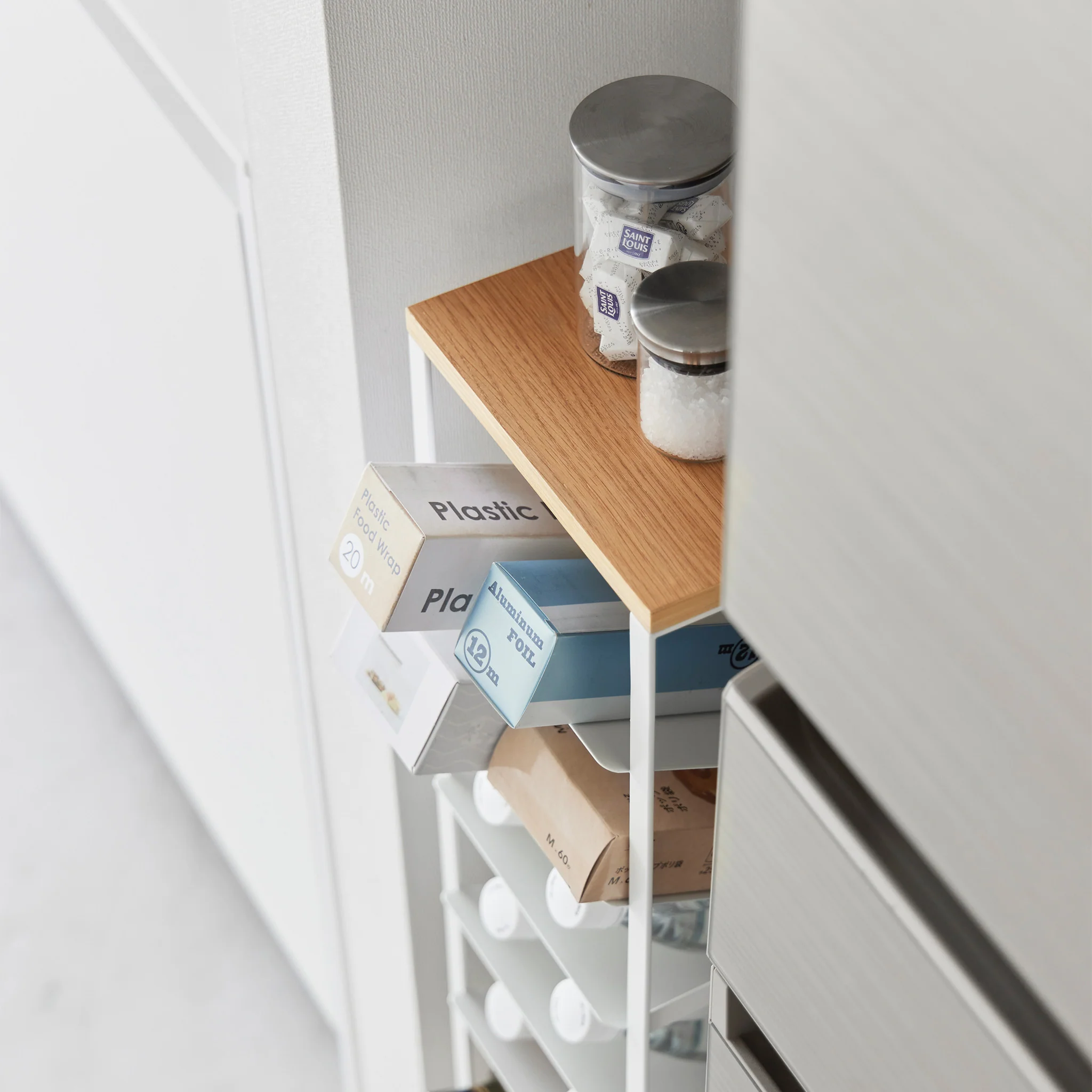 8-Tiered Wood-Top Bottle Rack - Image 8