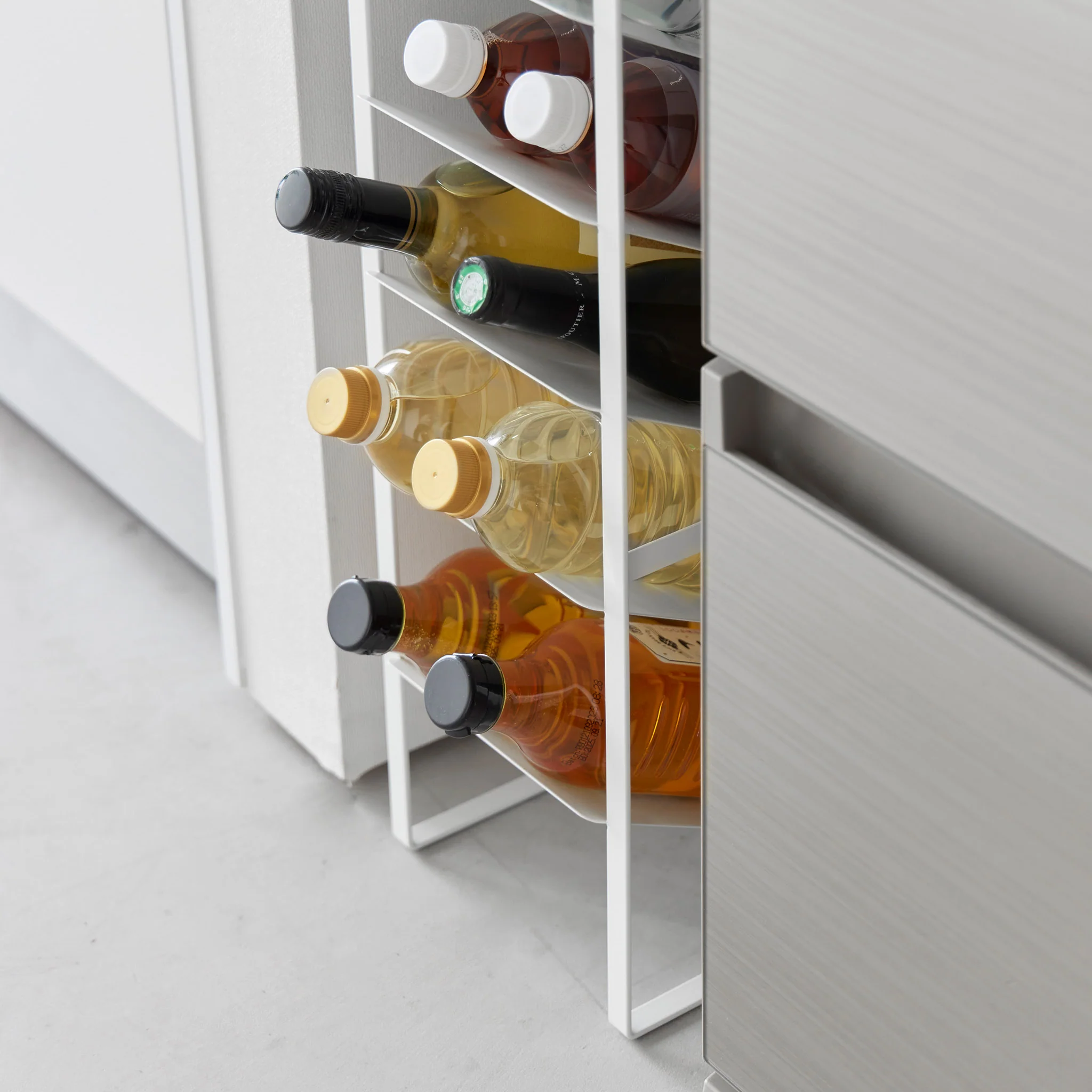 8-Tiered Wood-Top Bottle Rack - Image 9