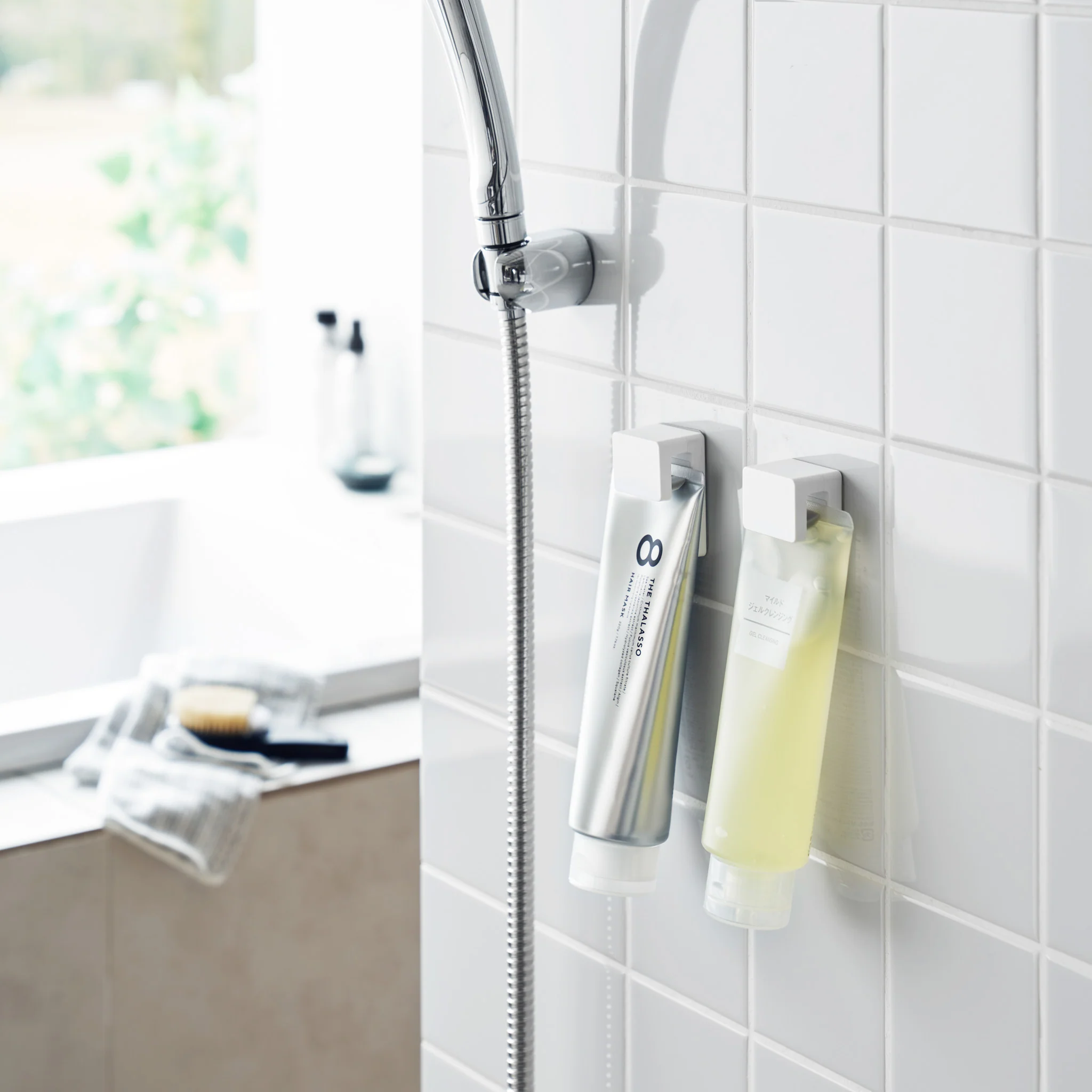 Film Hook Self-Adhesive Toothbrush & Toothpaste Holder (Set of 2) - Image 7