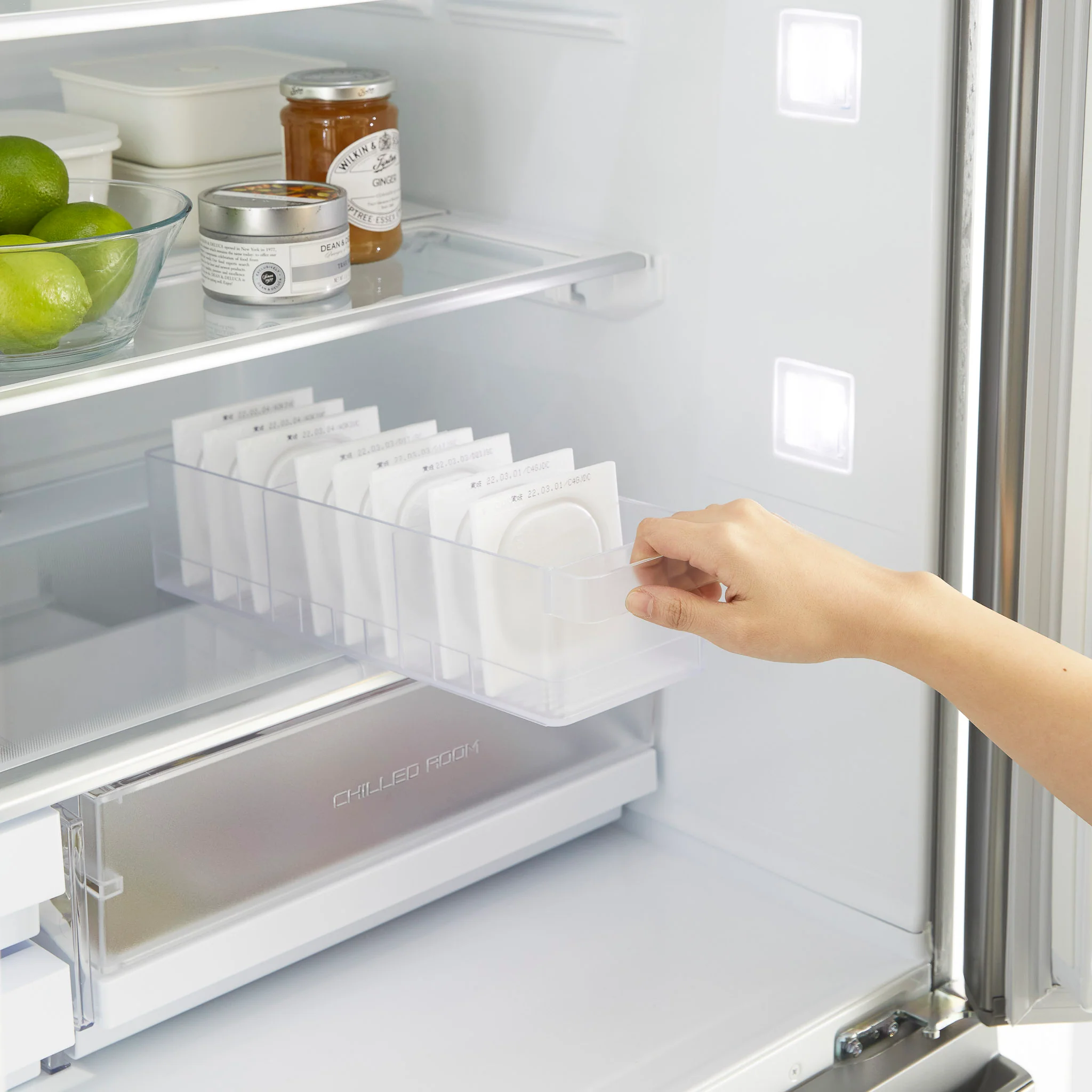 Fridge Organizer with Dividers - Image 3