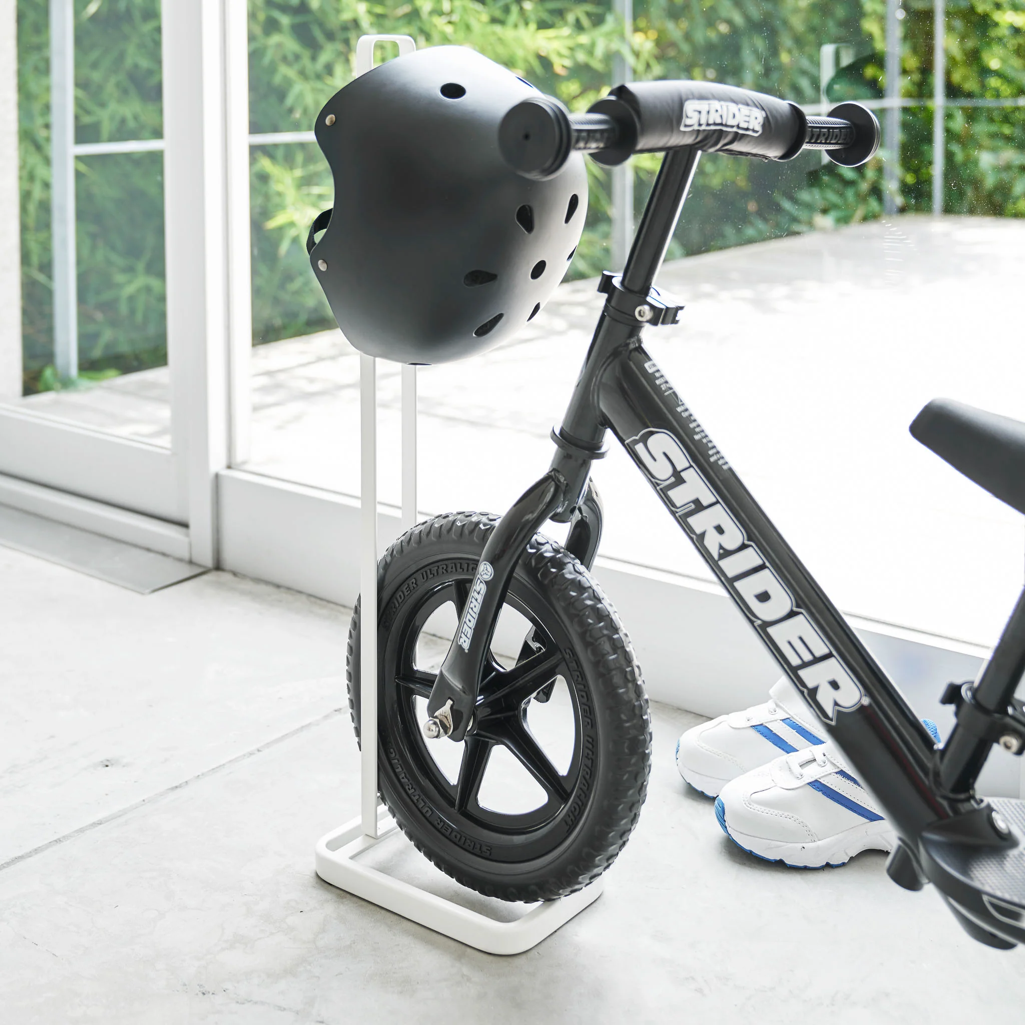 Kids Bike & Helmet Stand - Image 2