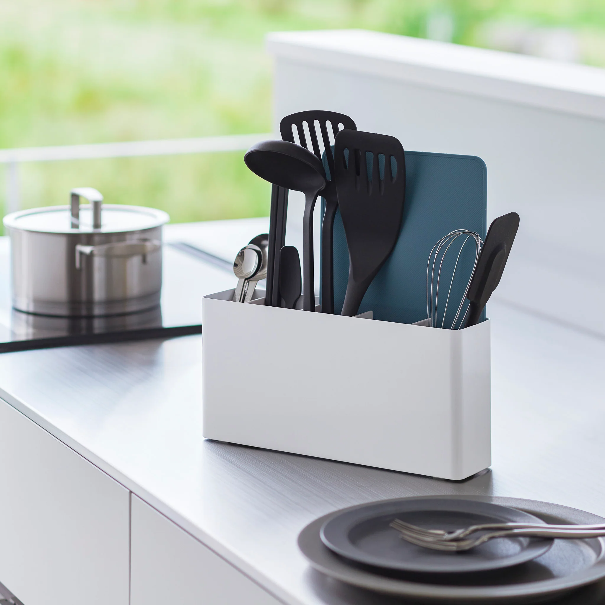Kitchen Tool & Cutting Board Holder - Image 2