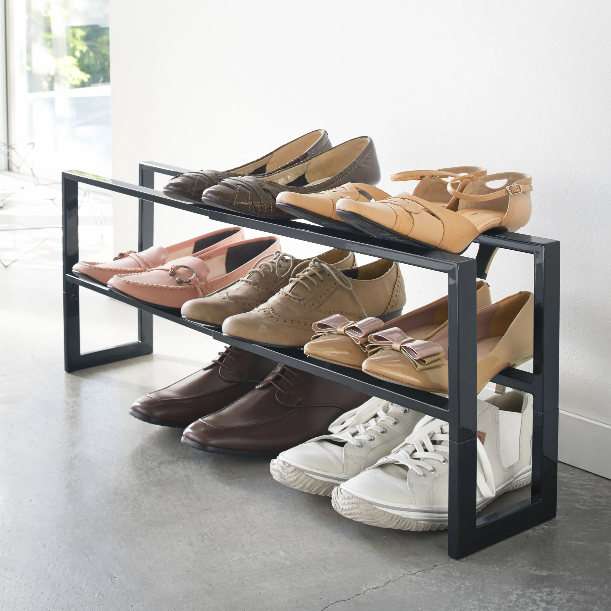 2-Tiered Extendable Shoe Rack - Image 5