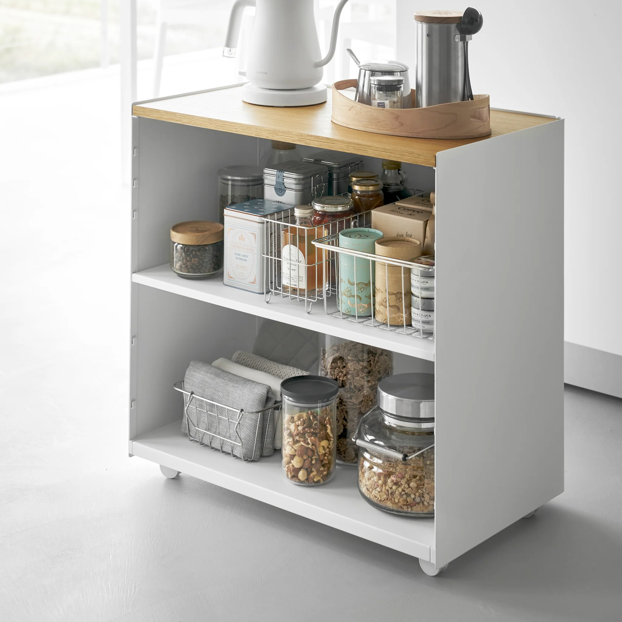 Semi-Closed Wood-Top Storage Wagon - Image 5
