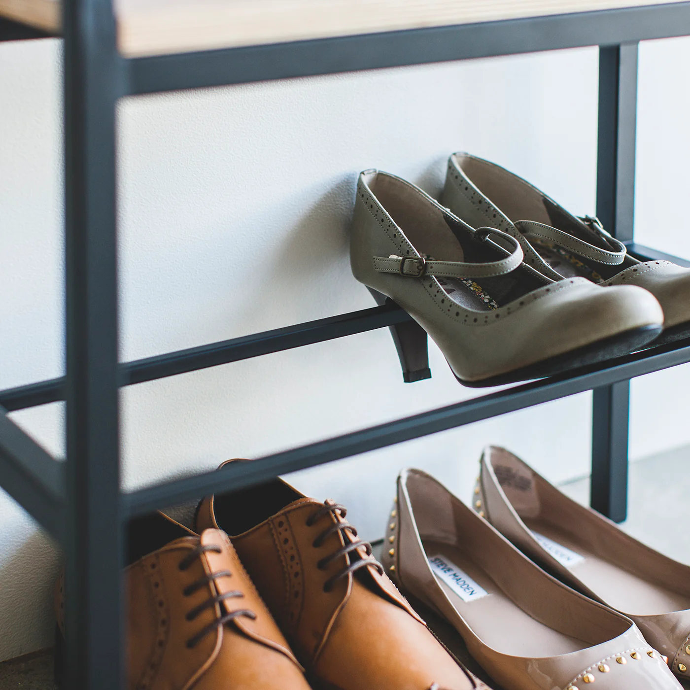Wood-Top Shoe Rack - Image 10