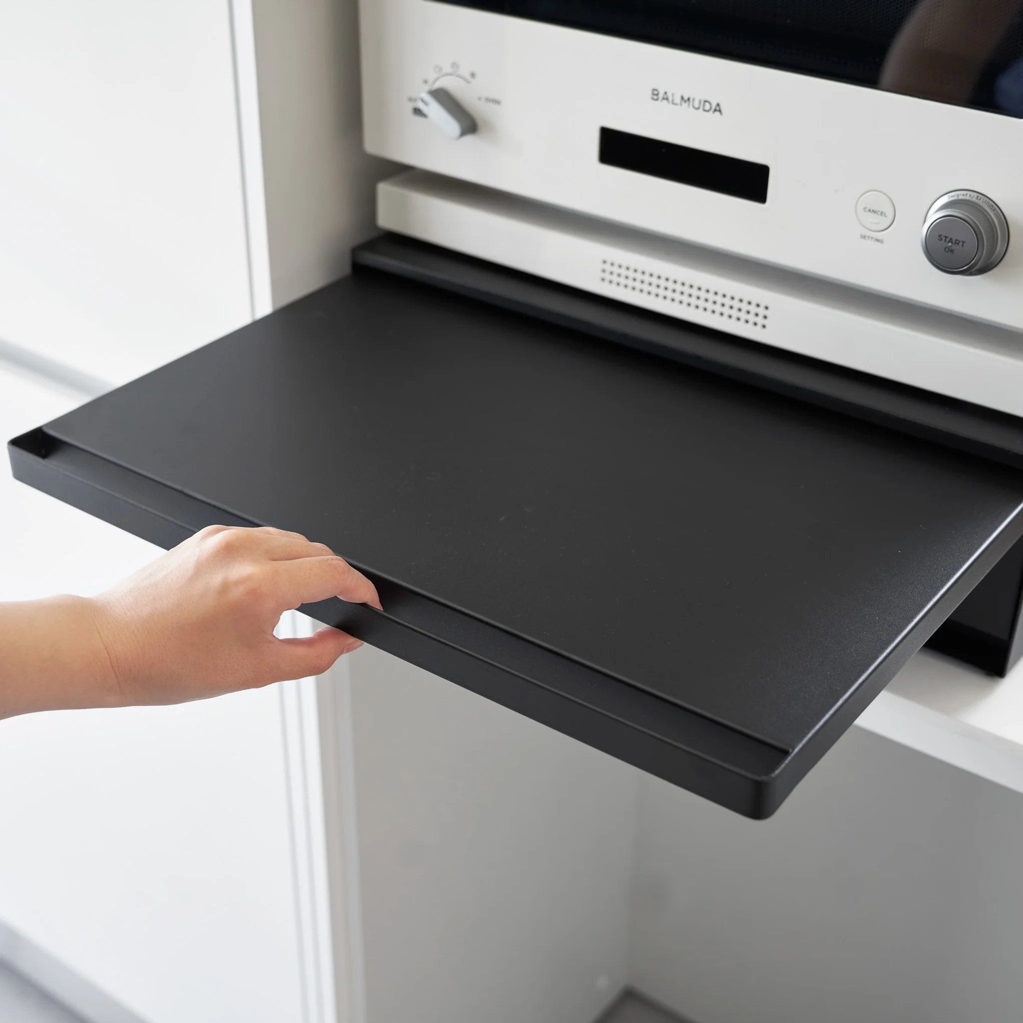 Sliding Countertop Tray with Drawer - Image 12