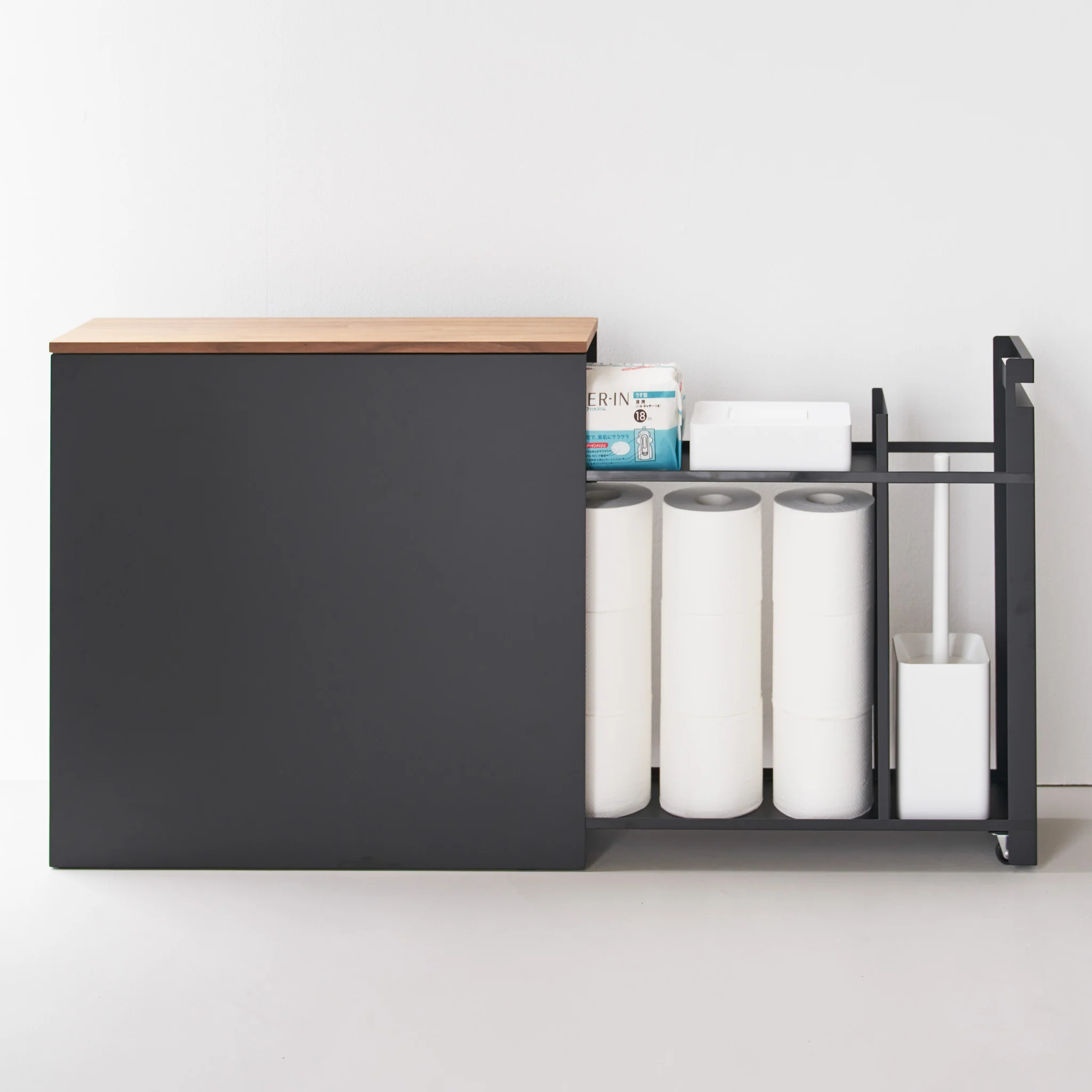 Sliding Wood-Top Storage Rack - Image 13