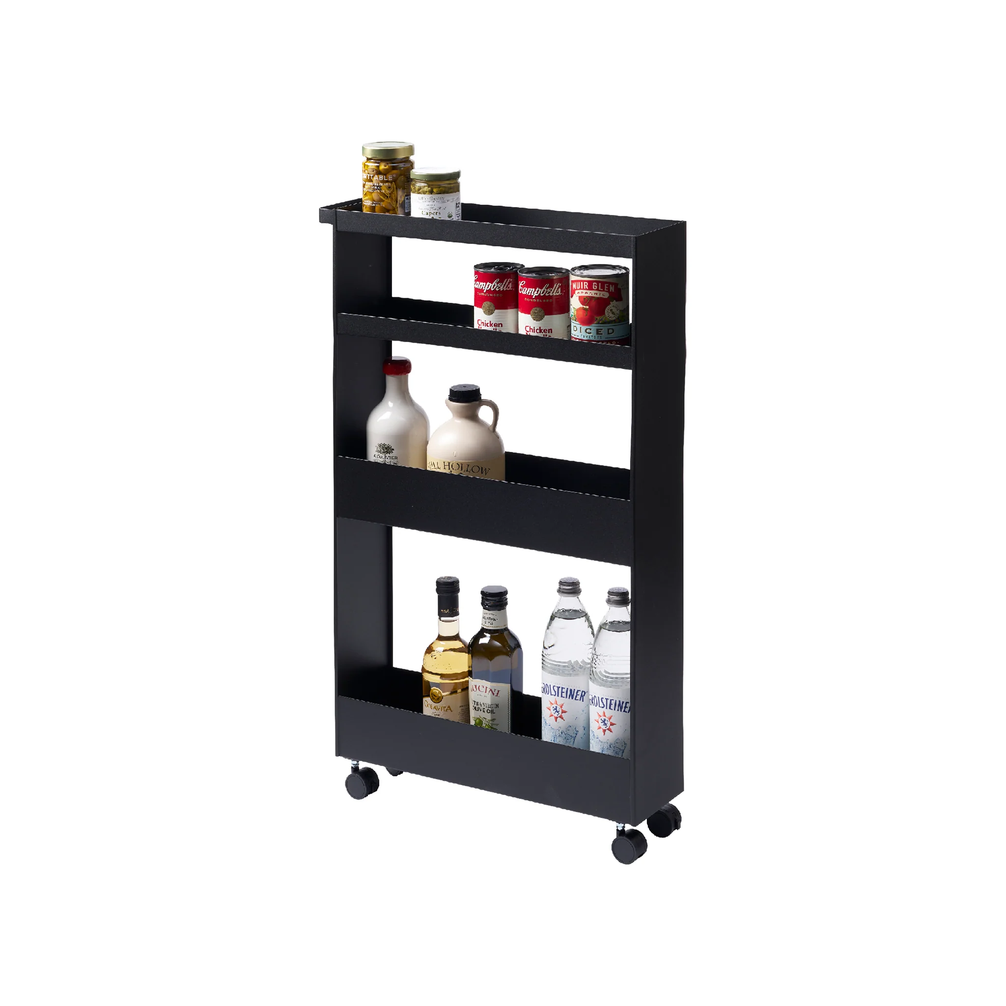 Slim 4-Tiered Storage Cart - Image 12