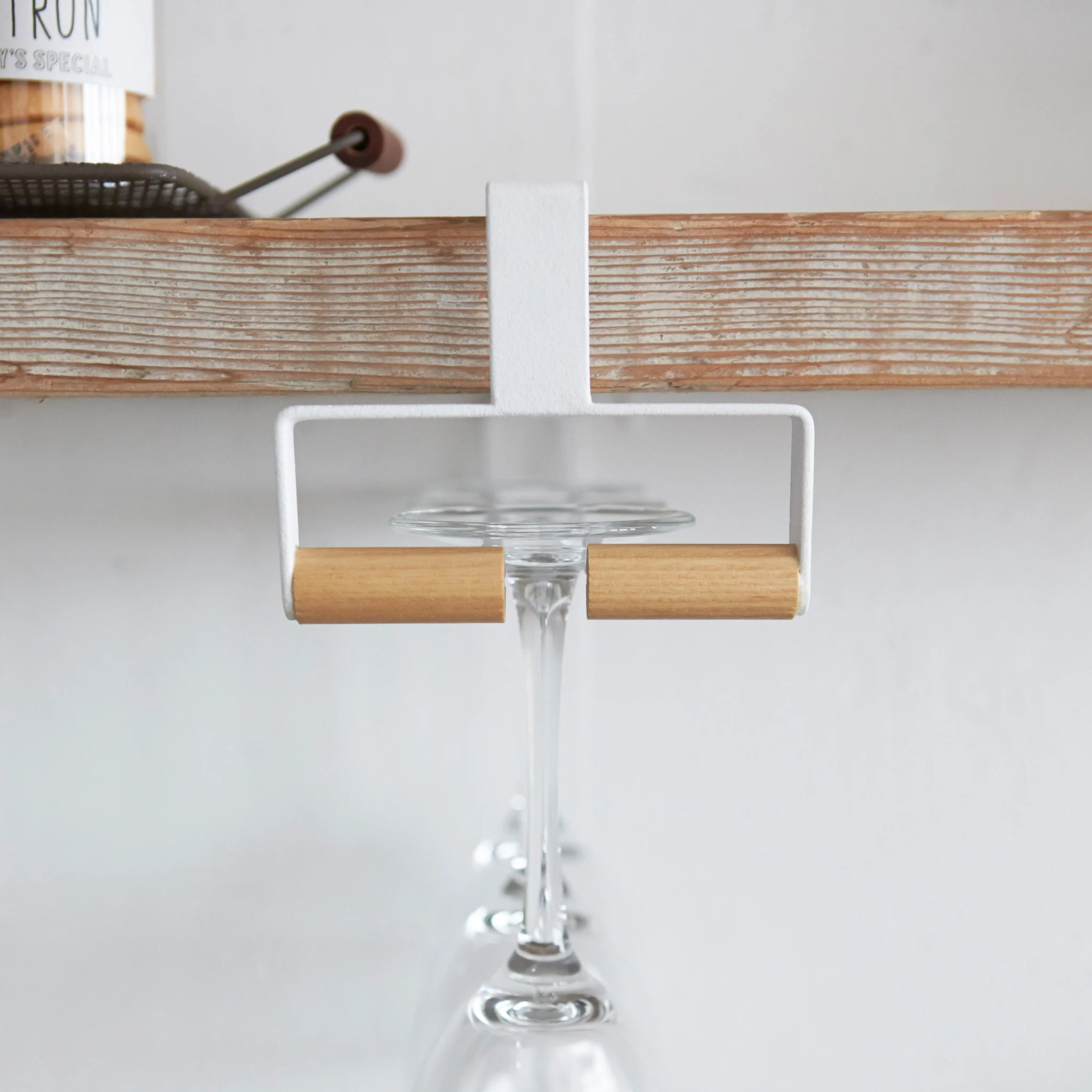 Under-Shelf Wine Glass Hanger - Image 6