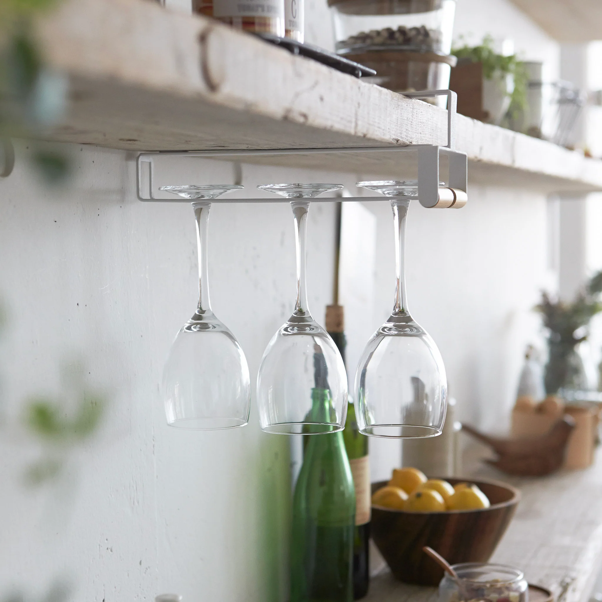 Under-Shelf Wine Glass Hanger - Image 7