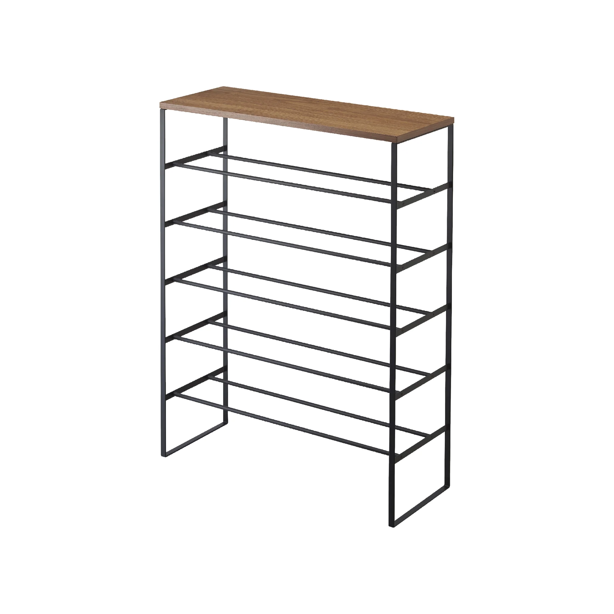 6-Tiered Wood-Top Shoe Rack - Image 14