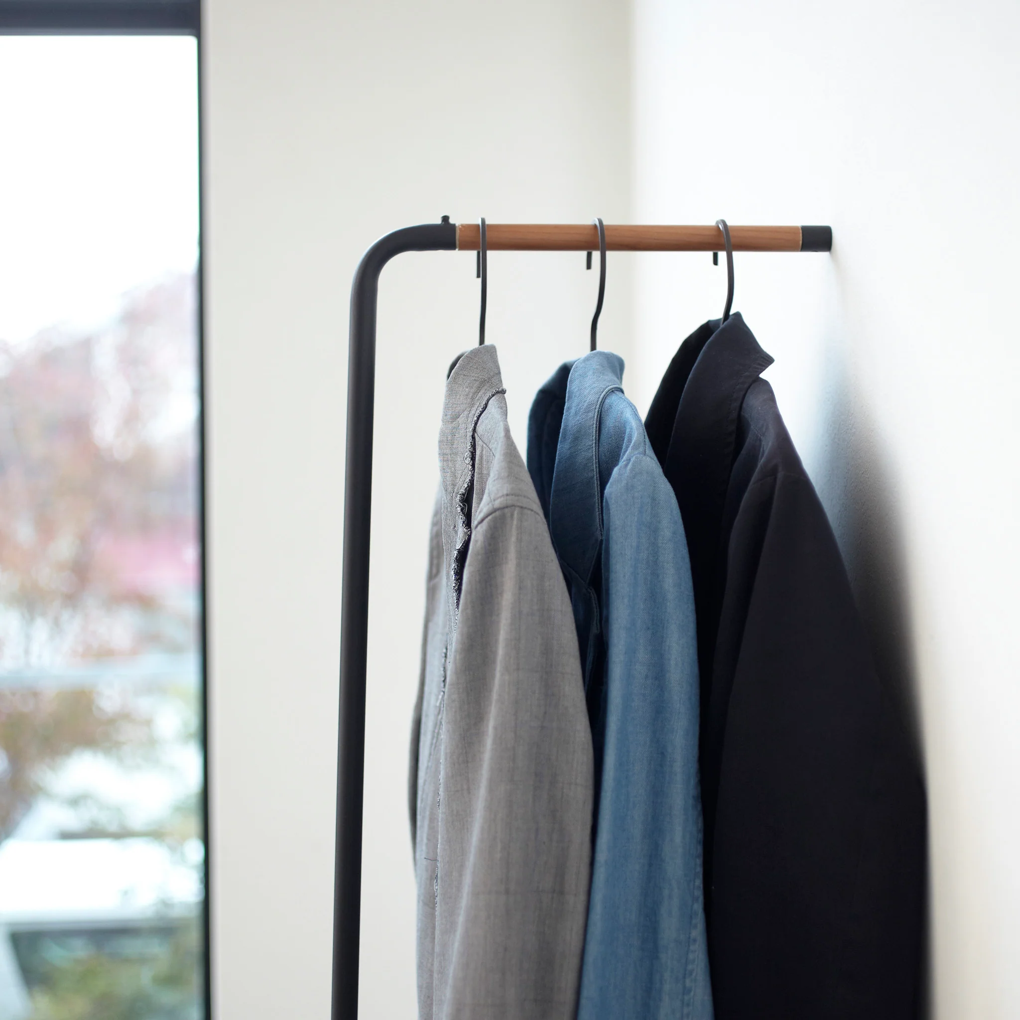 Slim Leaning Coat Rack - Image 5