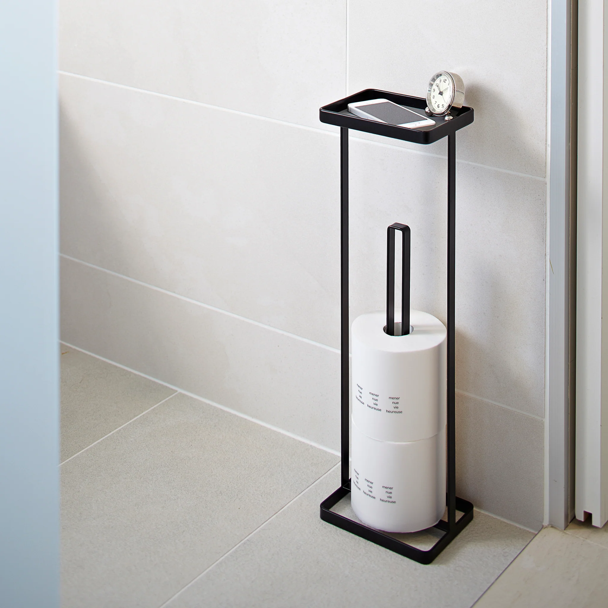 Toilet Paper Stocker with Tray - Image 5