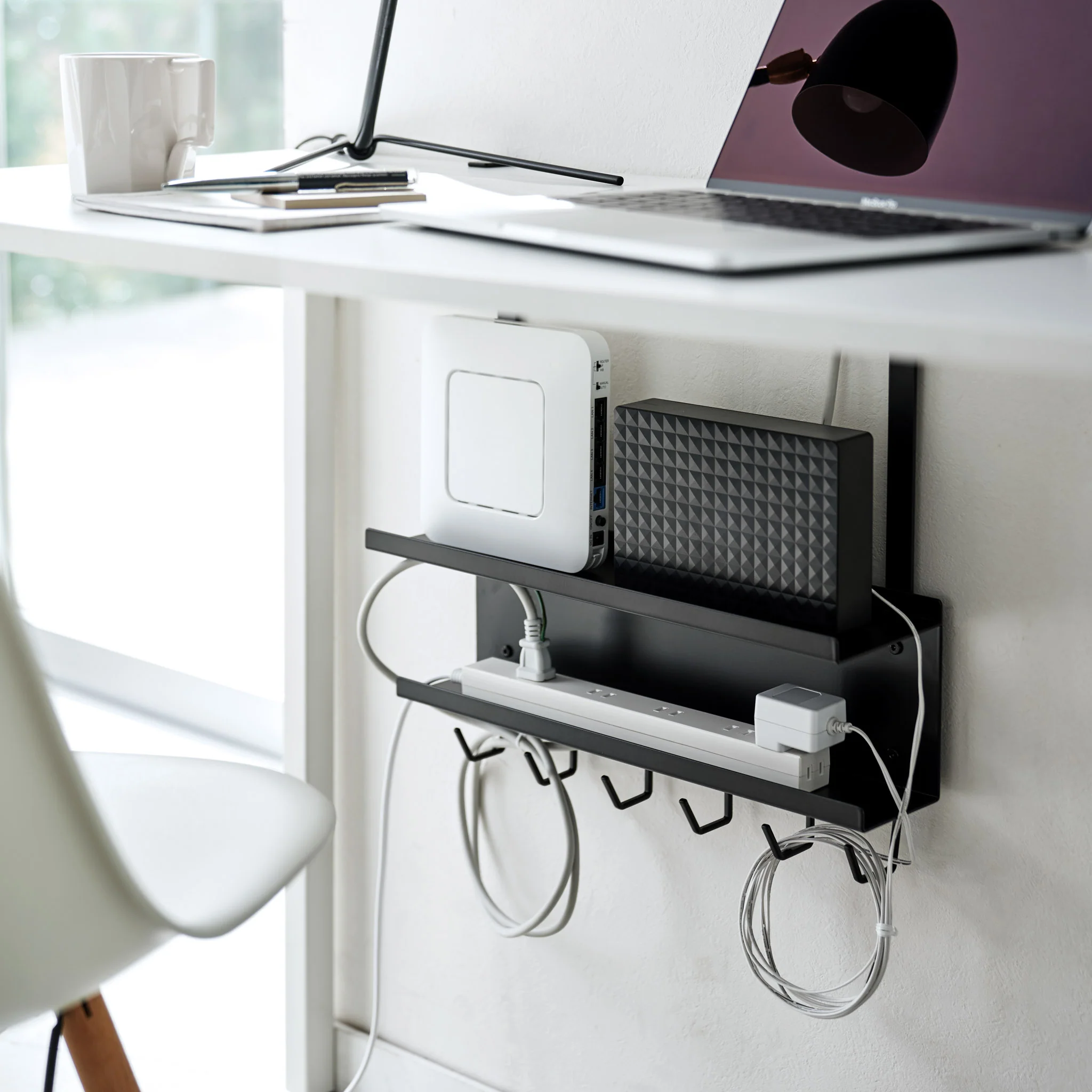 Under-Desk Cable & Router Organizer - Image 12