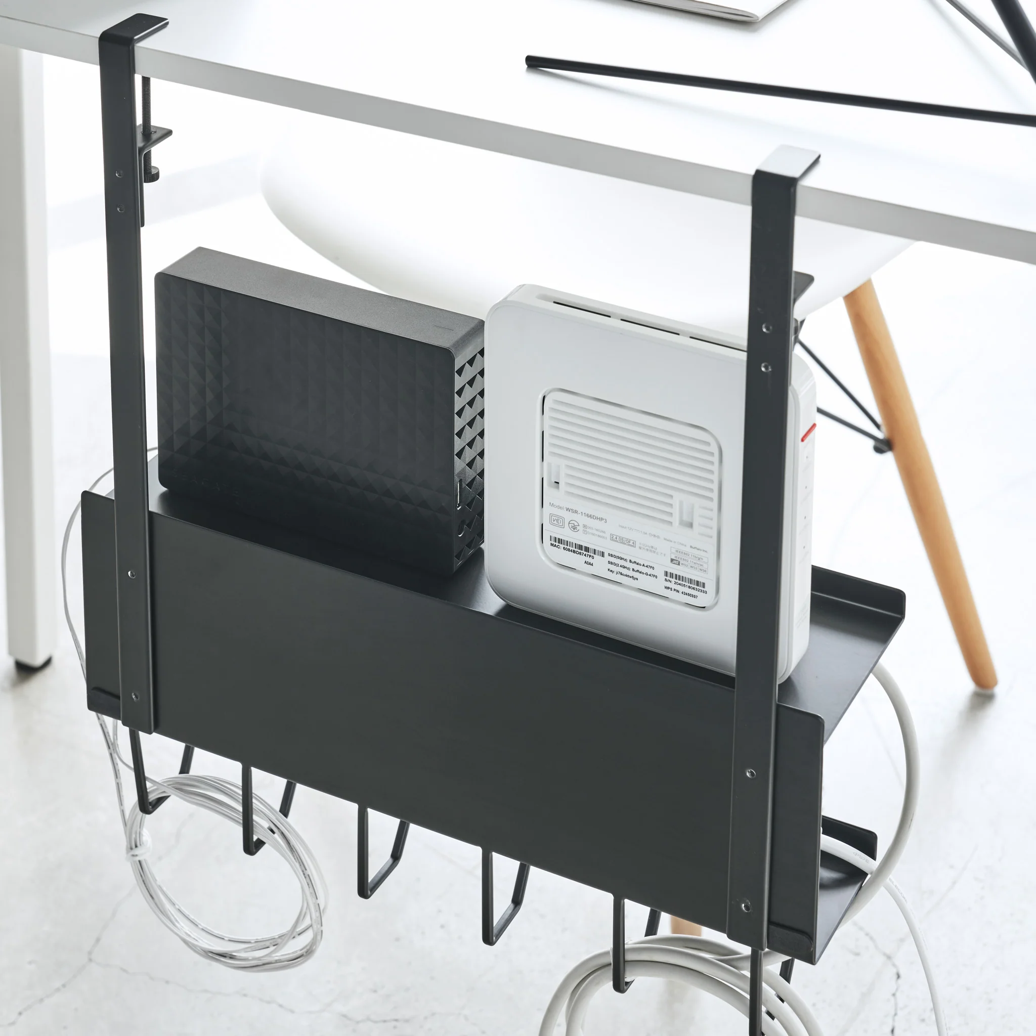 Under-Desk Cable & Router Organizer - Image 18