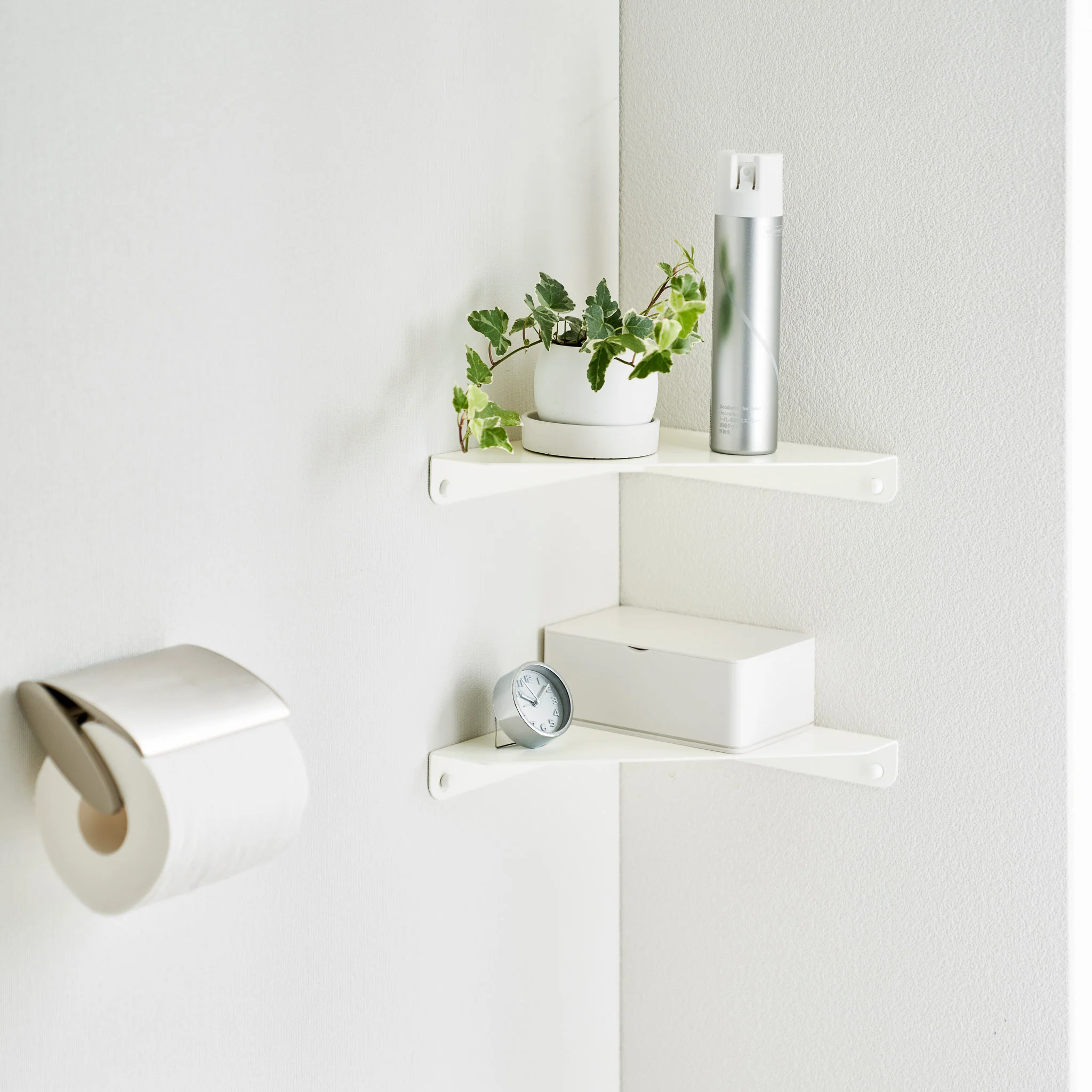 Wall-Mounted Corner Shelf - Image 9
