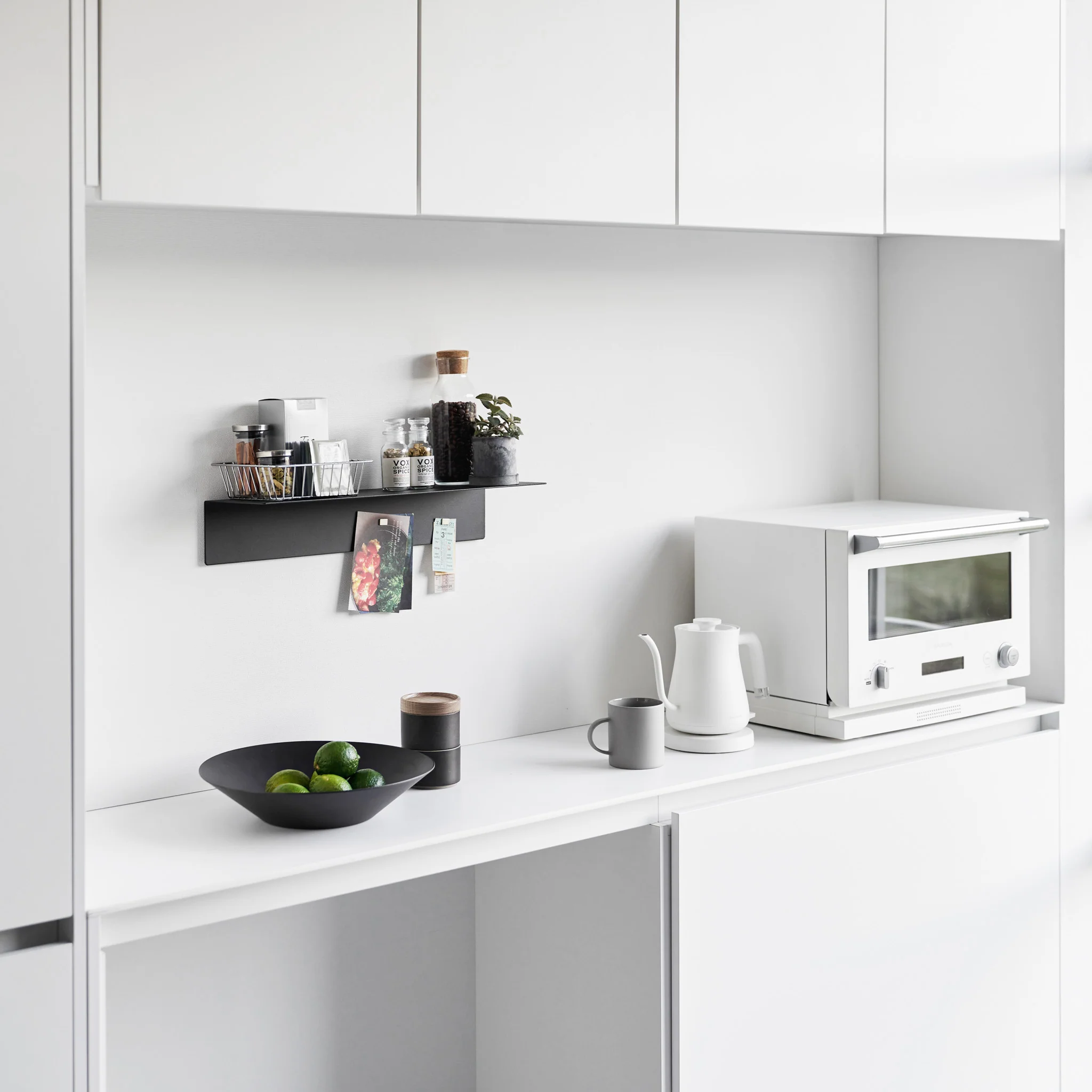 Wall-Mounted Shelf with Magnetic Panel (50 cm) - Image 12